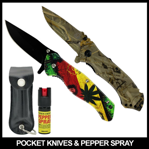 Pocket Knives & Pepper Spray